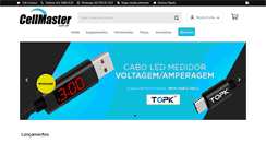 Desktop Screenshot of cellmaster.com.br